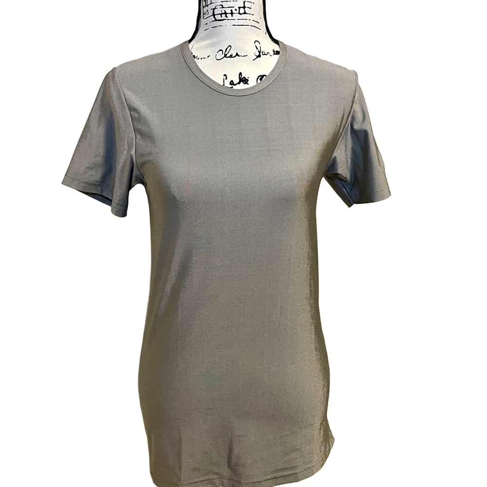 Joop! Vintage Men’s Silver Evening T-Shirt | Tactel Elastic | EU Size M
